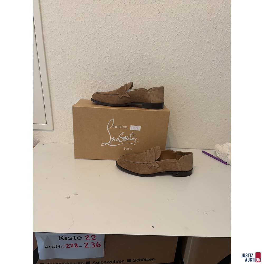 Christian Louboutin "Penny No Back" Loafers 42,5