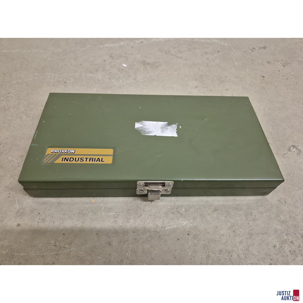 Toolbox with ratchet and socket Proxxon