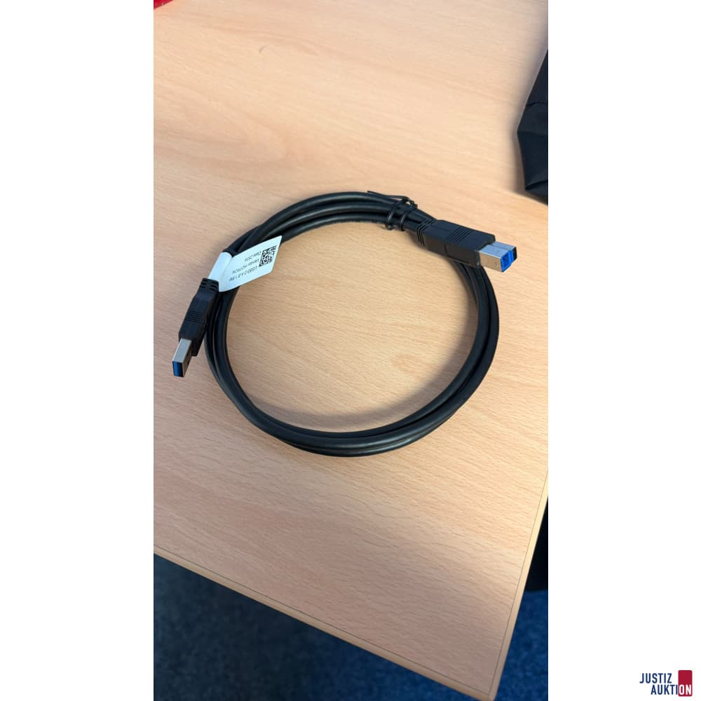 50 x USB A to USB B connection cable approx. 1.8m