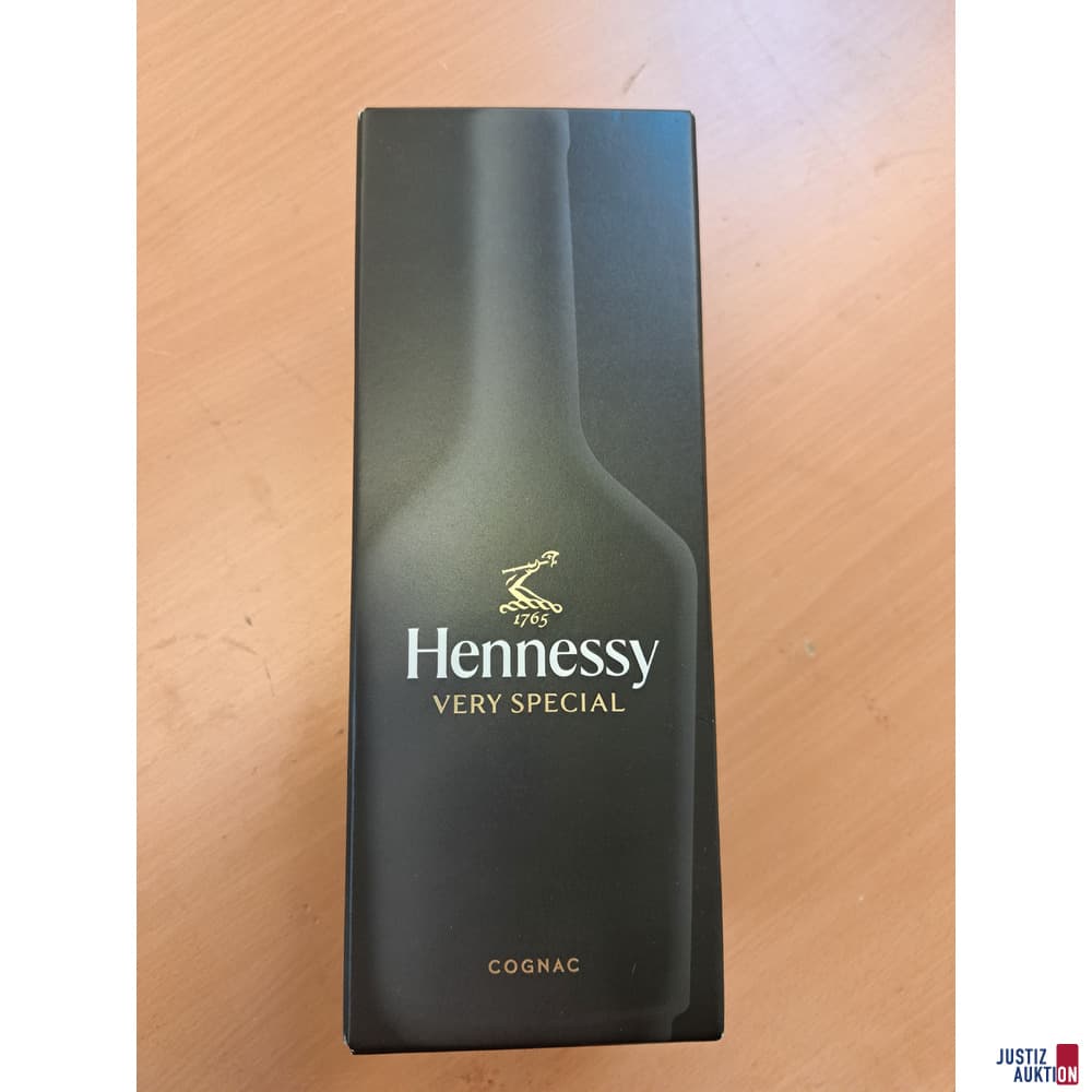 6x COGNAC Hennesy black