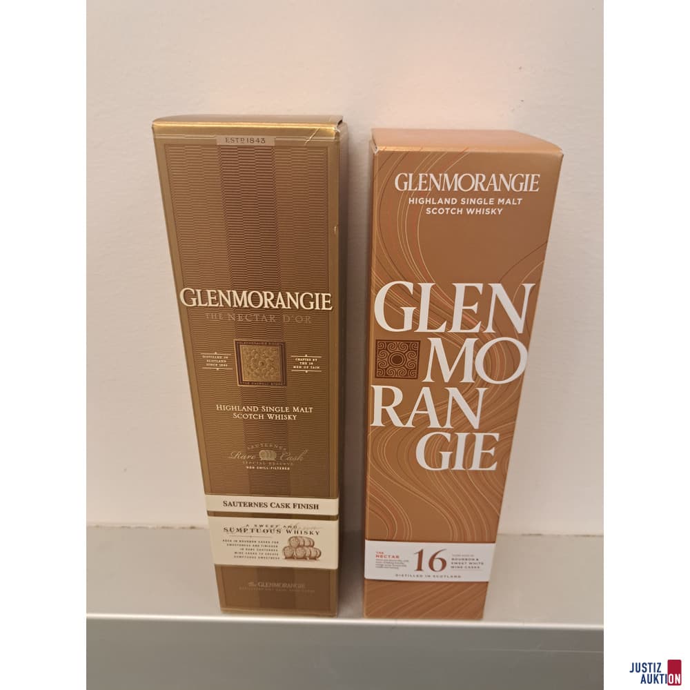3x WHISKY Glenmorangie 16YO