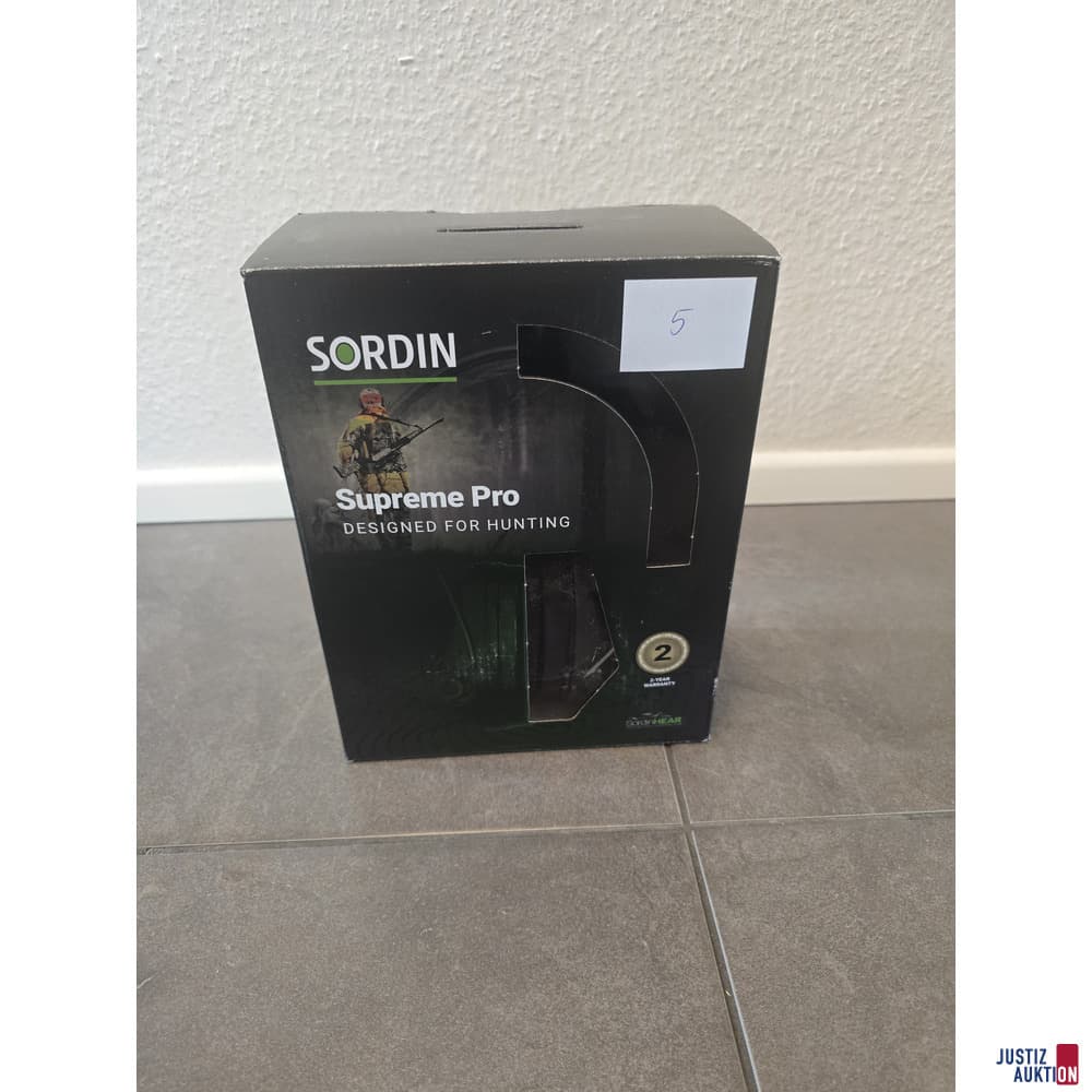 Sordin Supreme Pro – Electronic Ear Cup Hearing Protection