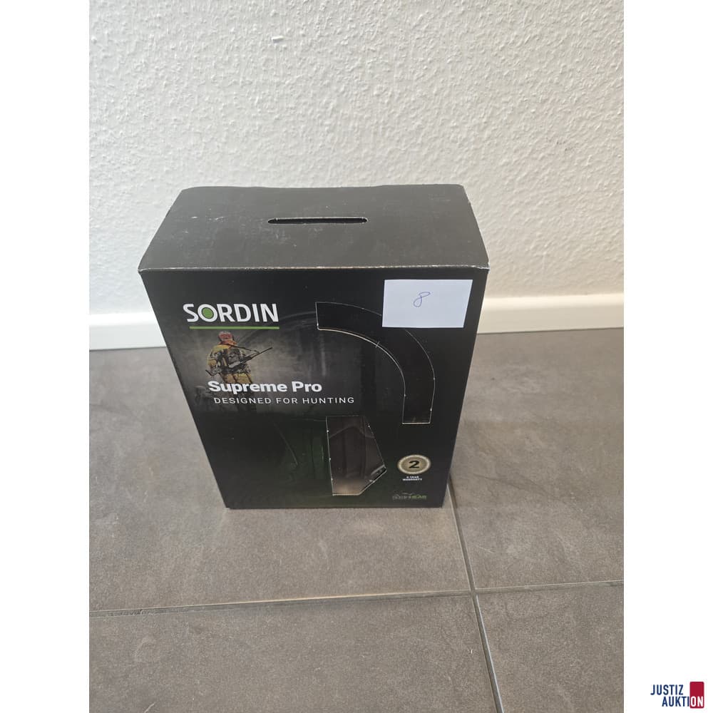Sordin Supreme Pro – Electronic Ear Cup Hearing Protection