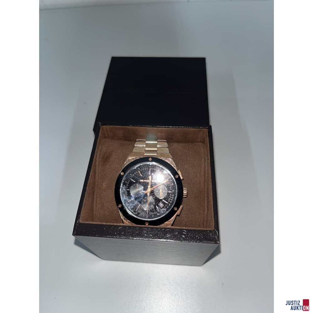 V66/26 Micheal Kors Reagan, rose gold, stainless steel