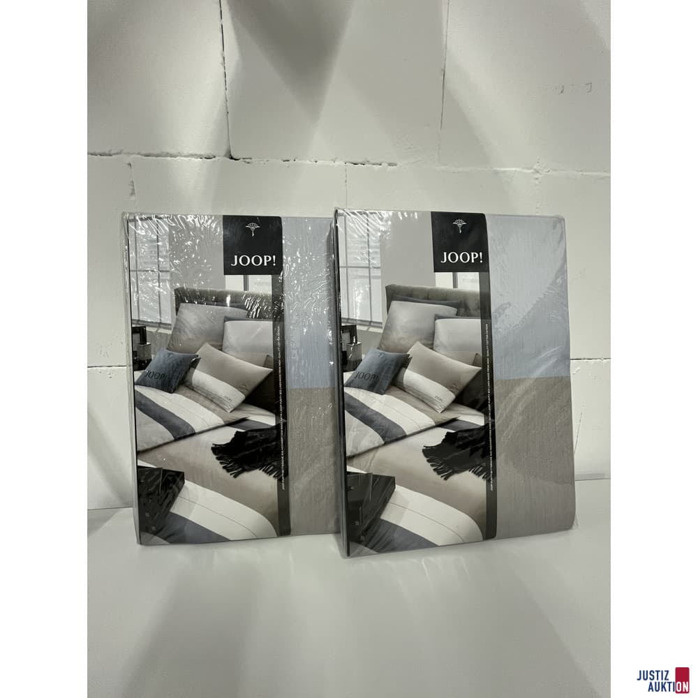 V107/26 - 2x Joop! Bed and pillow cover