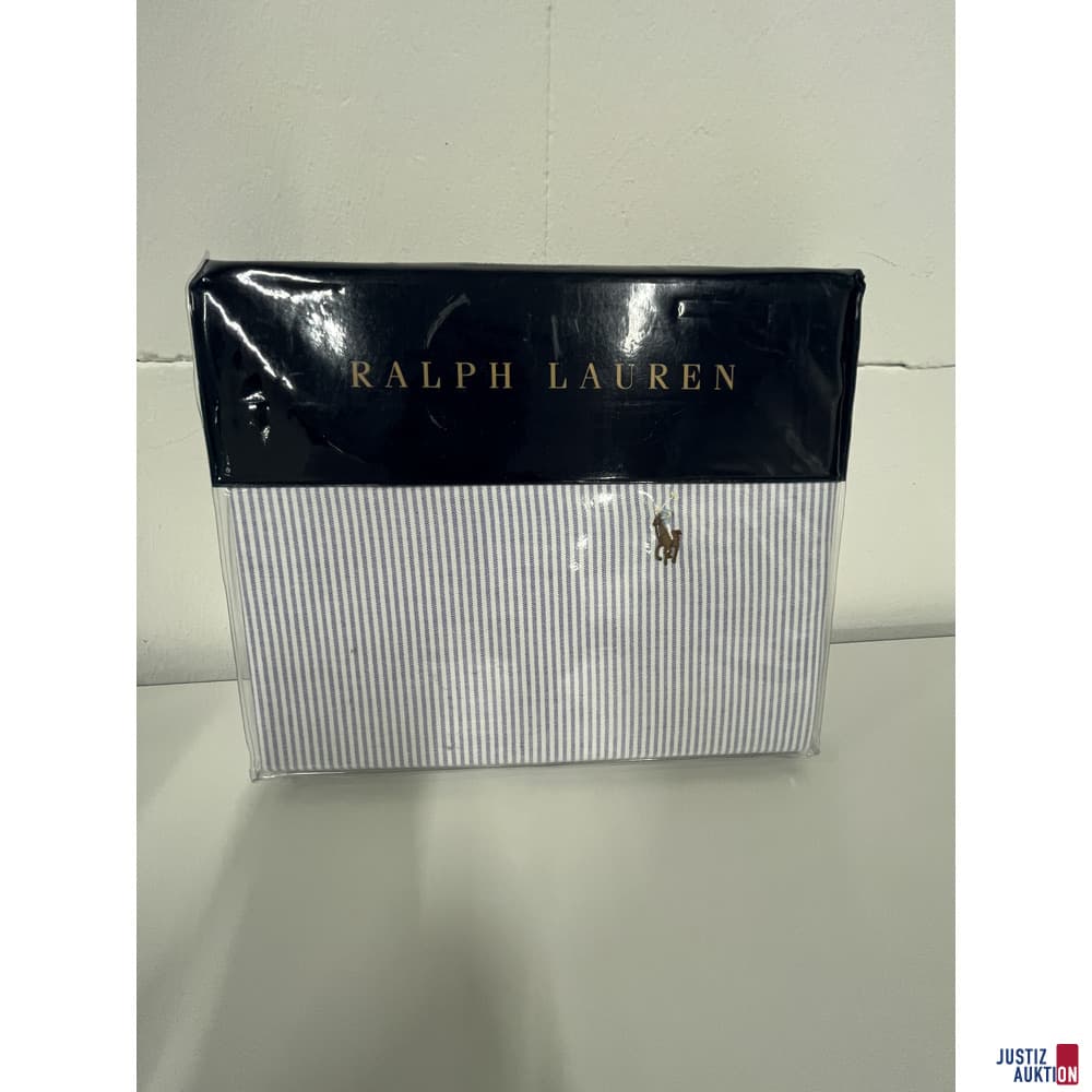 V99/26 - Ralph Lauren Oxford Blue Bedcover 140x200 cm