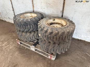 4 Goodyear 12-16.5 wheels