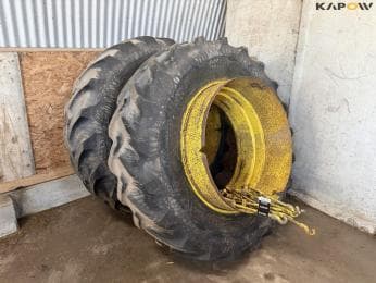 Goodyear 18.4-R38 twin wheels