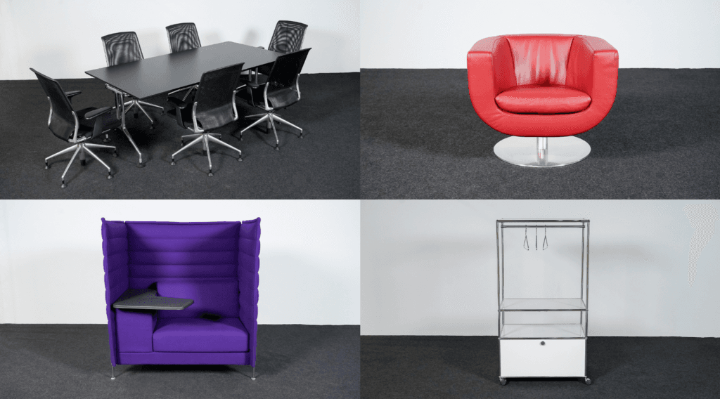 Vintageklassiker Versteigerung: USM Haller, Fritz Hansen, Vitra uvm.
