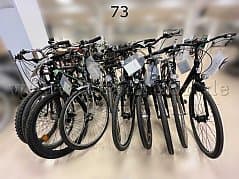 Defective bicycle wheels and spare parts dispensers