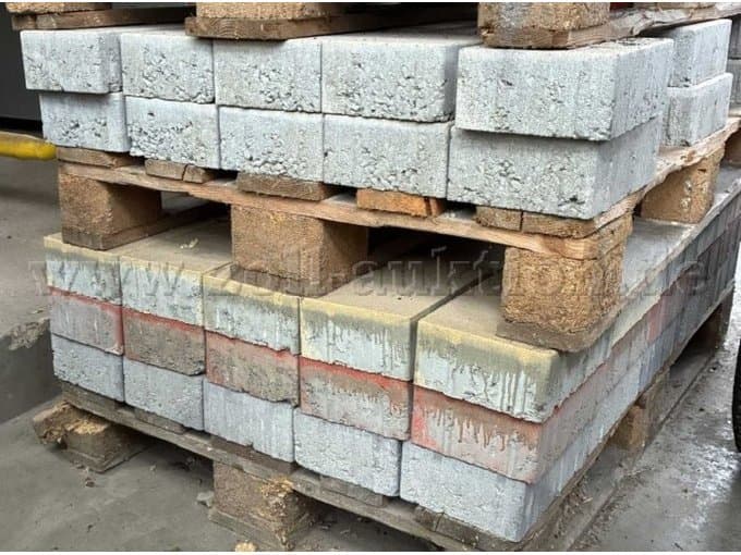 Concrete plastic stones with Europalette (new)