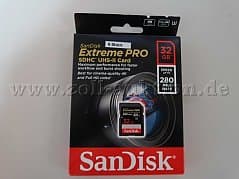Various SanDisk SD Cards