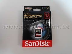 SanDisk Extreme PRO 128 GB, SDXC UHS-I Card