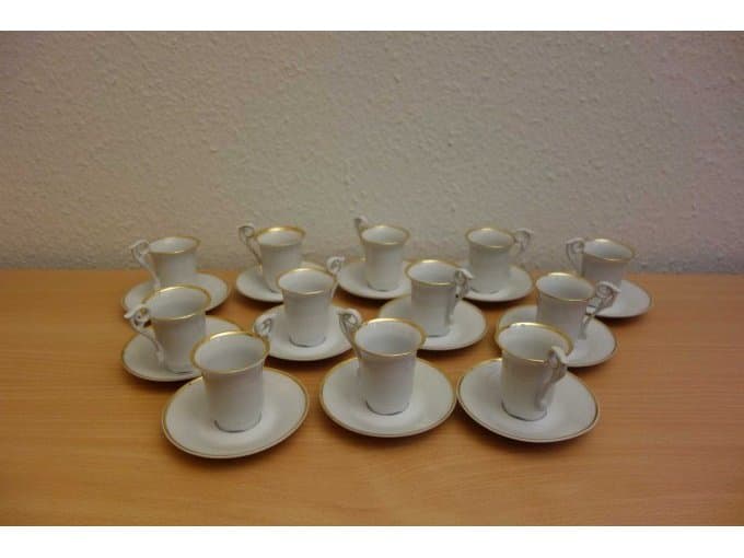 Könitz porcelain espresso cups set