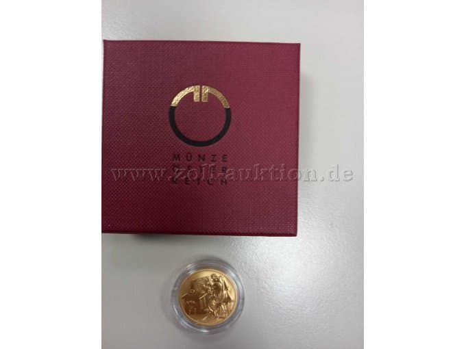 Austria 50 Euro Gold Coin 2003 "Next Love" – 2000 Years of Christianity