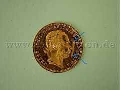 1-Dukat gold coin, Austria, 986/- gold, minting, approx. 3.49 g