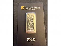 Heimerle & Meule 250g Silver Bar 999.9