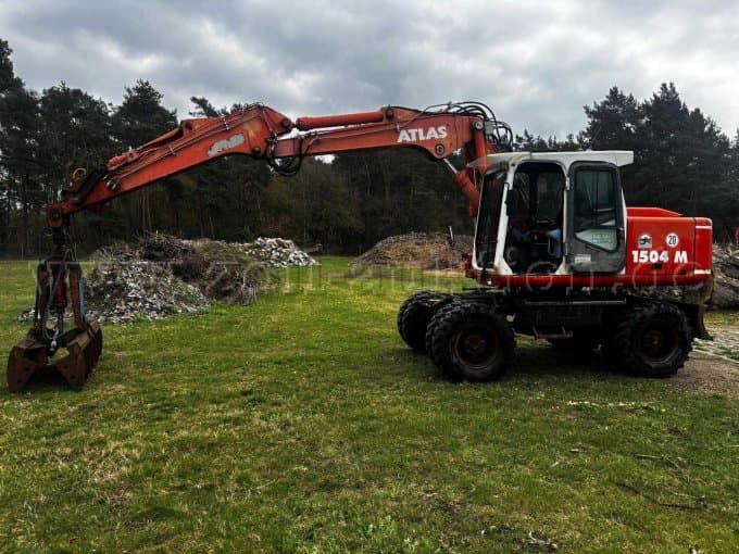 Atlas 1504M mobile excavators
