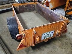 Behrmann open box trailer