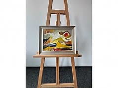Picture Artist Fred Arnus Zigldrum - Mountains in the Sun - Oil Image