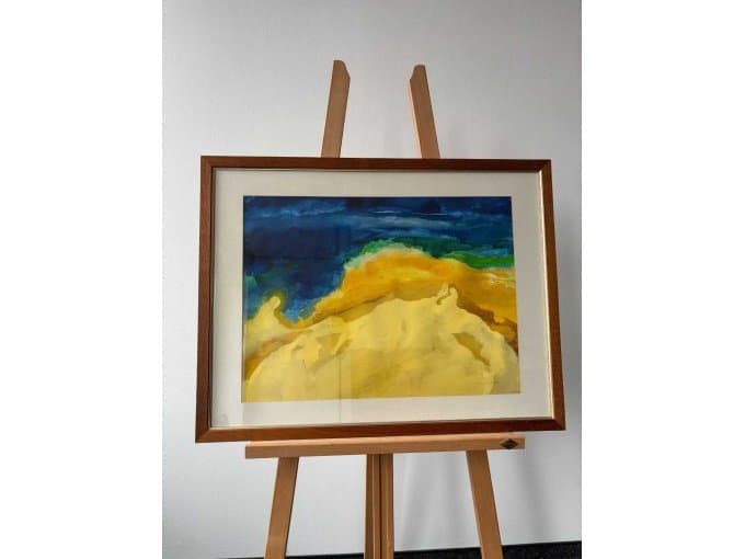 Picture Artist Thieg-Karkosch - On the beach - Watercolor
