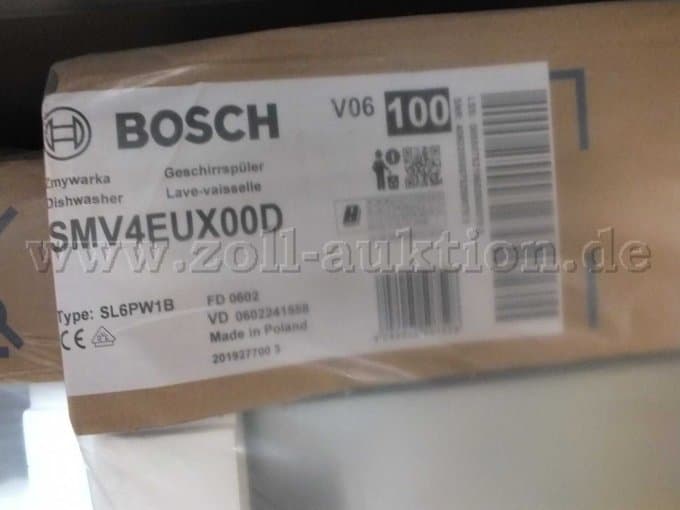 Bosch built-in dishwasher SMV4EUX00D