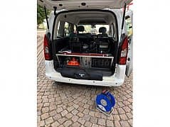 Citroen Berlingo with VDS measuring system