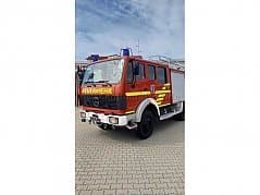 Daimler Benz Extinguishing Group Vehicle LF 16/12 Construction Ziegler 1222AF All-wheel drive