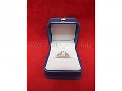 Ladies' ring, model MYBELLA 1 CT Moissanite, 925 sterling silver