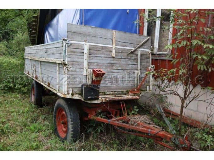Digger trailer tipper Manufacturer unknown 3300 kg., year 1970