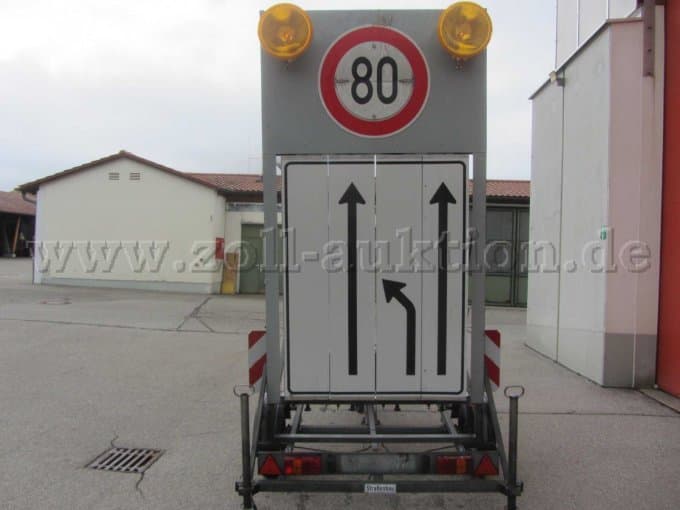 Mobile warning panel Nissen VLT1-01-70