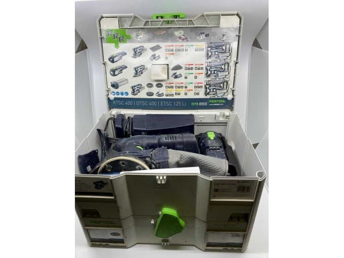 Festool Eccentric sander ETSC 125 incl. sanding paper Systainer SYS-ST F D125