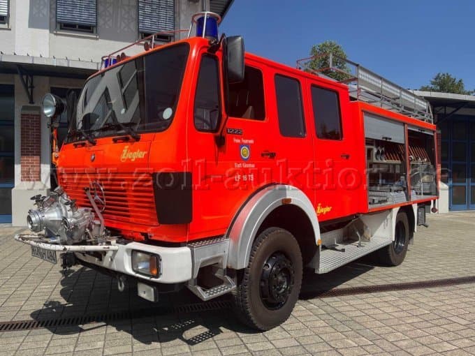 Feuerwehrfahrzeug LF 16-TS – Daimler-Benz 1222AF / Ziegler TÜV bis 04/2027