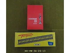 Fleischmann mixed lot consisting of 1 form pre-signal 6200 and 19 tracks 1600 (H0)