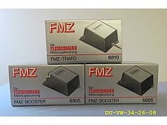 Fleischmann Lot consisting of 1x Transformer 6810 and 2x Booster 6805