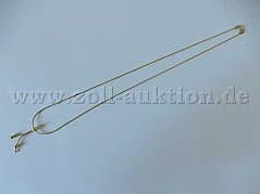 Gold chain, 333 yellow gold, with pendant