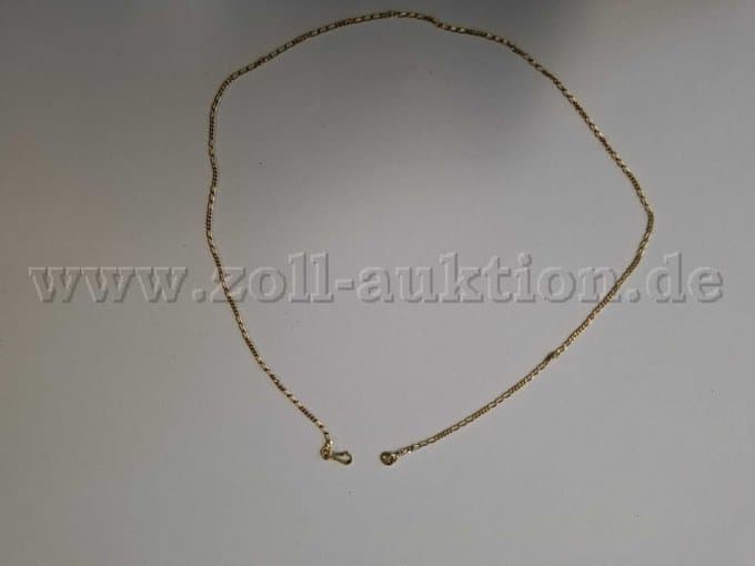 Gold chain fine without pendant – 585 yellow gold