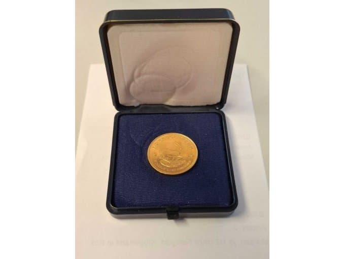 Gold coin *** 1/2 Krugerrand*** 1/2 ounce of fine gold