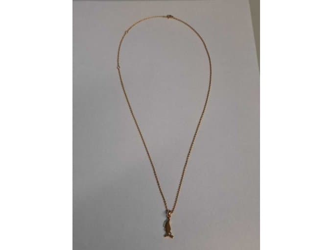 Necklace 18 Karat Rose Gold with Tegernsee pendant