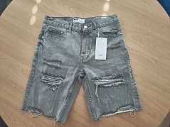 Short pants, brand Bershka, size 36, grey