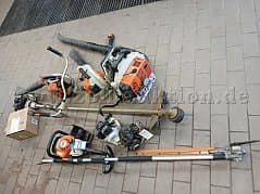 Mixed lot of Garden appliances, Stihl (defect for hobbyists or as spare parts warehouses)