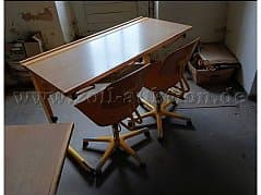 Lot of School Tables and Chairs