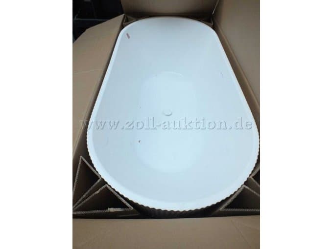 LAVITA bathtub "Oklahoma", freestanding, white in original packaging