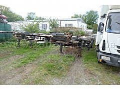 Truck semitrailer Krone semitrailer SDC27 / Accident & Bastler vehicle