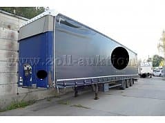 Truck semi-trailer Schmitz Cargobull type S01 / Accident & Bastler vehicle