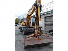 Liebherr hydraulic mobile excavator type A 312 Litronic series 1037