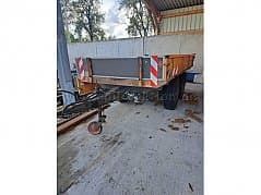 Müller Mitteltal EDU-TA tandem trailer dumper (Unimog trailer)