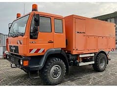 MAN sewer flushing vehicle L27 4x4