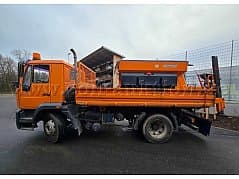MAN LKW L77 Truck with Winter Service Equipment, Restorer Vehicle