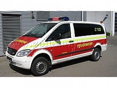 Mercedes-Benz Vito Fire Brigade Vehicle (Not Drivable)